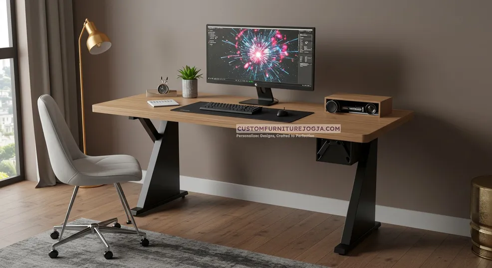 Jasa Pembuatan Meja Gaming Jogja